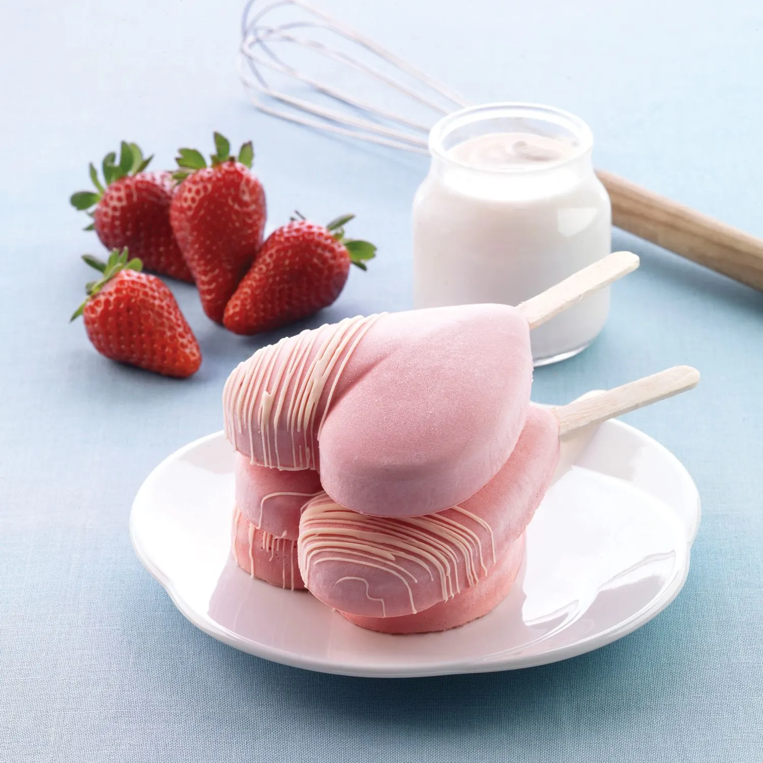 Kit Eis/Kuchen am Stiel Mini Heart