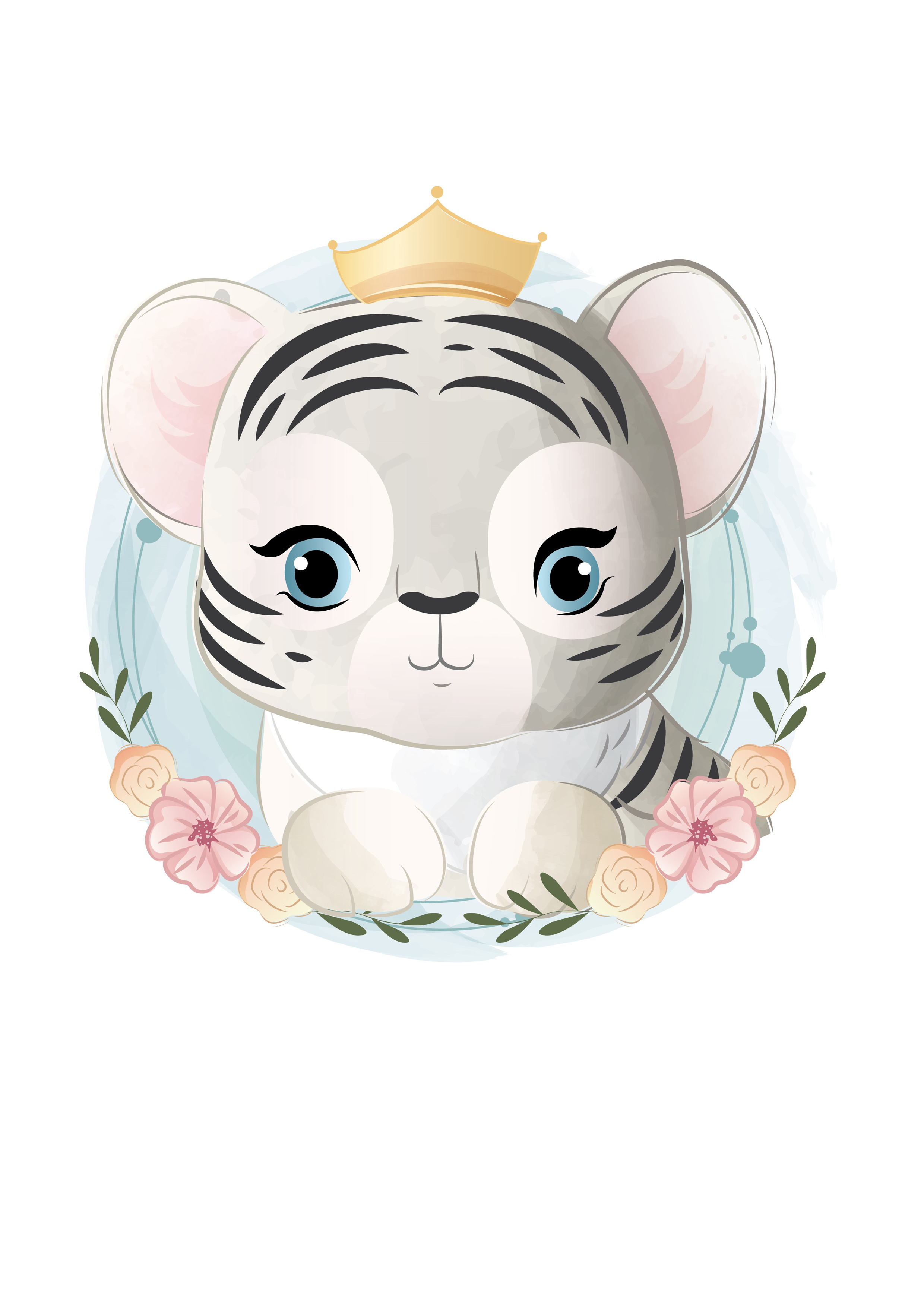 Tortenaufleger Tiger