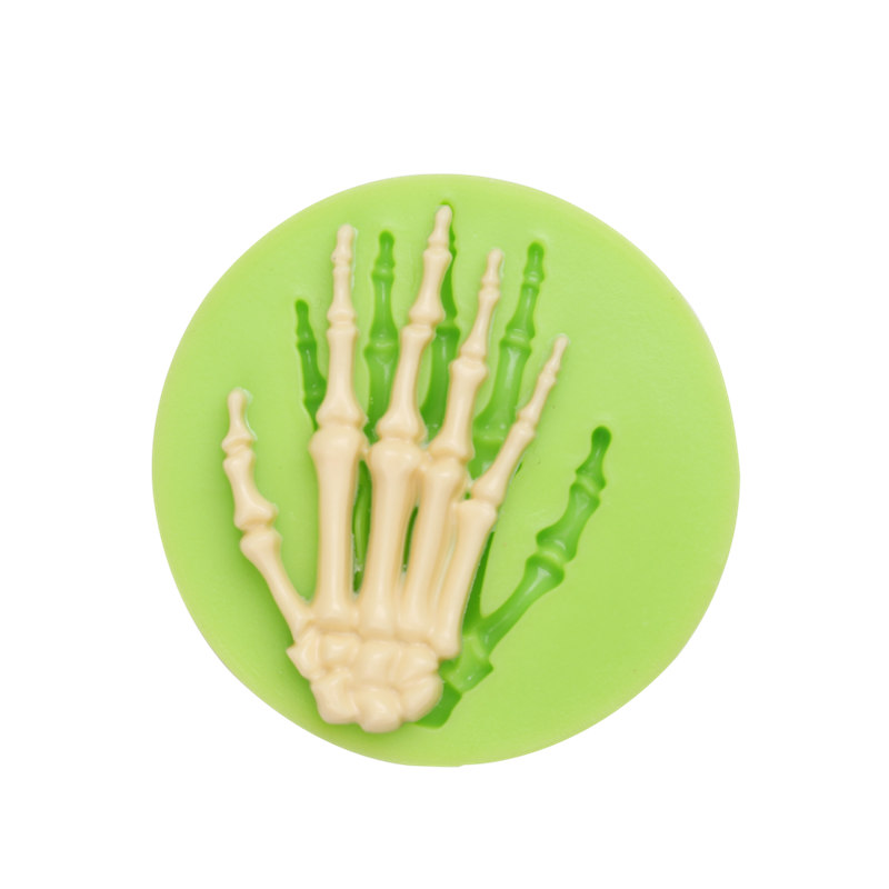 Silikonform Hand Skelett