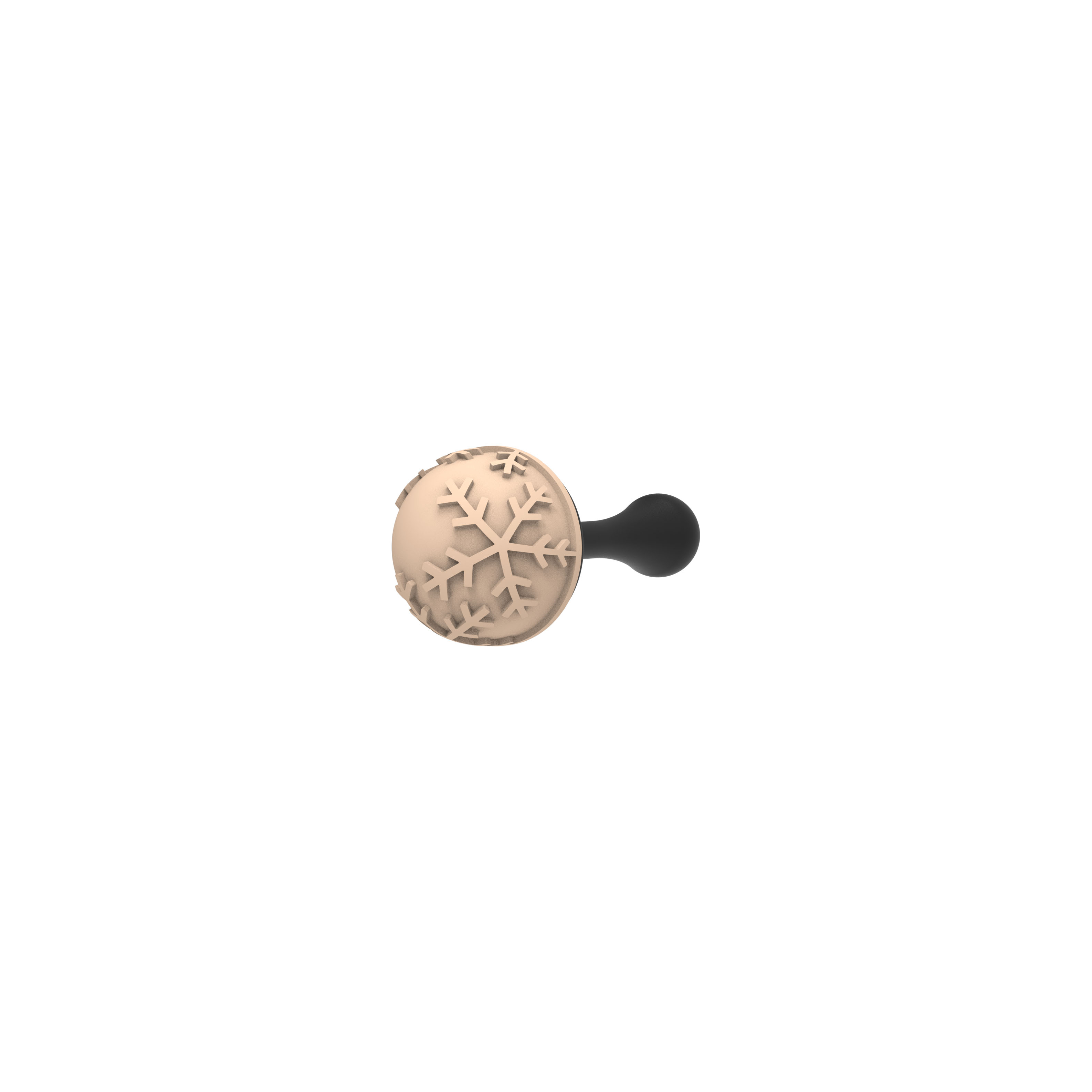 Silikomart Semisfera 01 & Choco Stamp B – Pralinenform mit Dekor-Stempelsystem