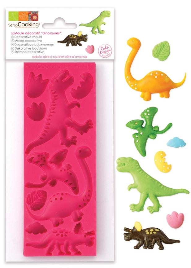 Silikonform Dinosaurier