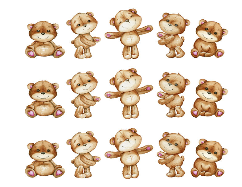 Tortenband Teddybär