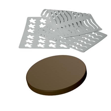Aufstreichmatte rund 62,5mm CHASIL 26 Martellato