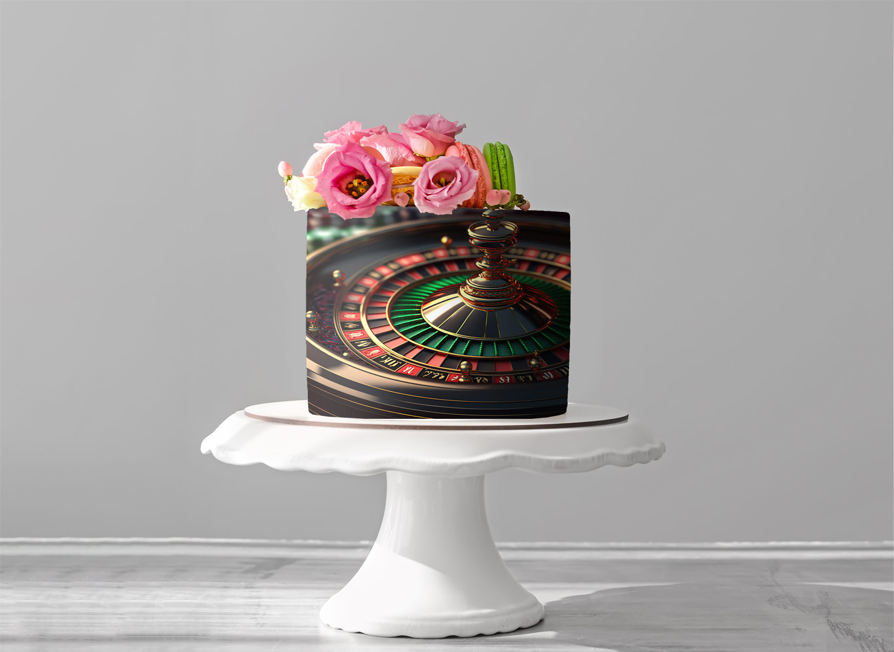 Deko Fondant Casino