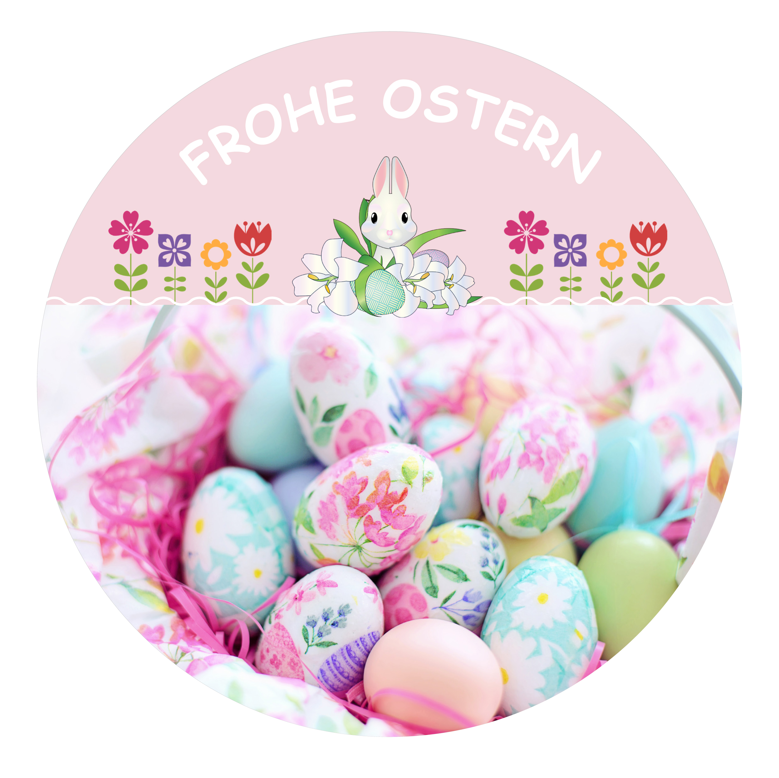 Tortenaufleger Ostern