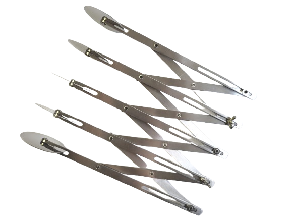 Teigschneider mit 5 Räder