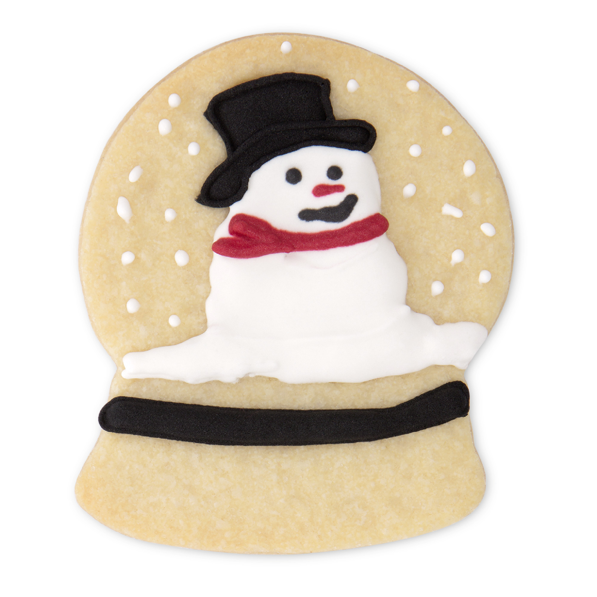 Präge-Ausstecher – Schneemann Glaskugel
