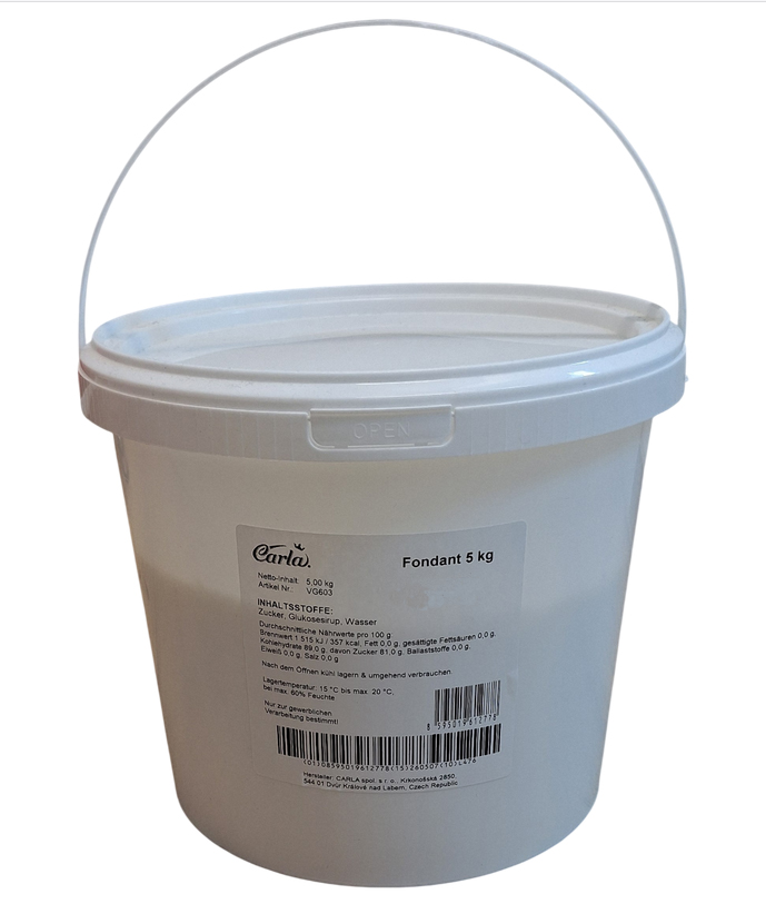 Fondantglasur 5 kg Flüssigfondant