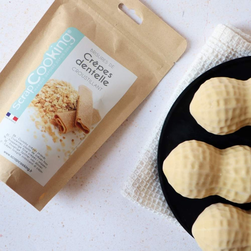 Crêpes Dentelle Bruchstücke – knusprige Feuilletine 100 g
