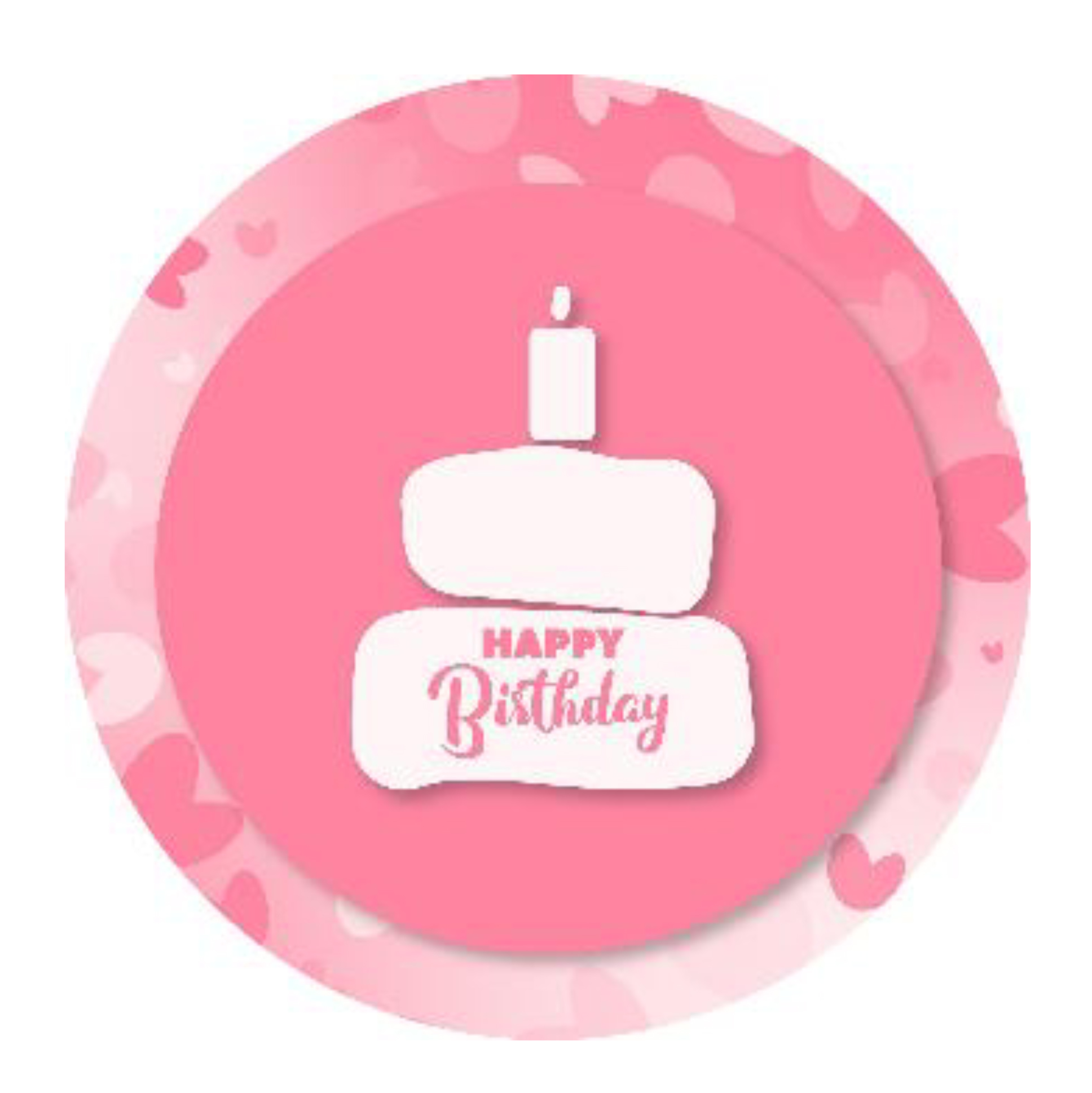 Essbare Cupcake-Aufleger Geburtstag – Detailansicht