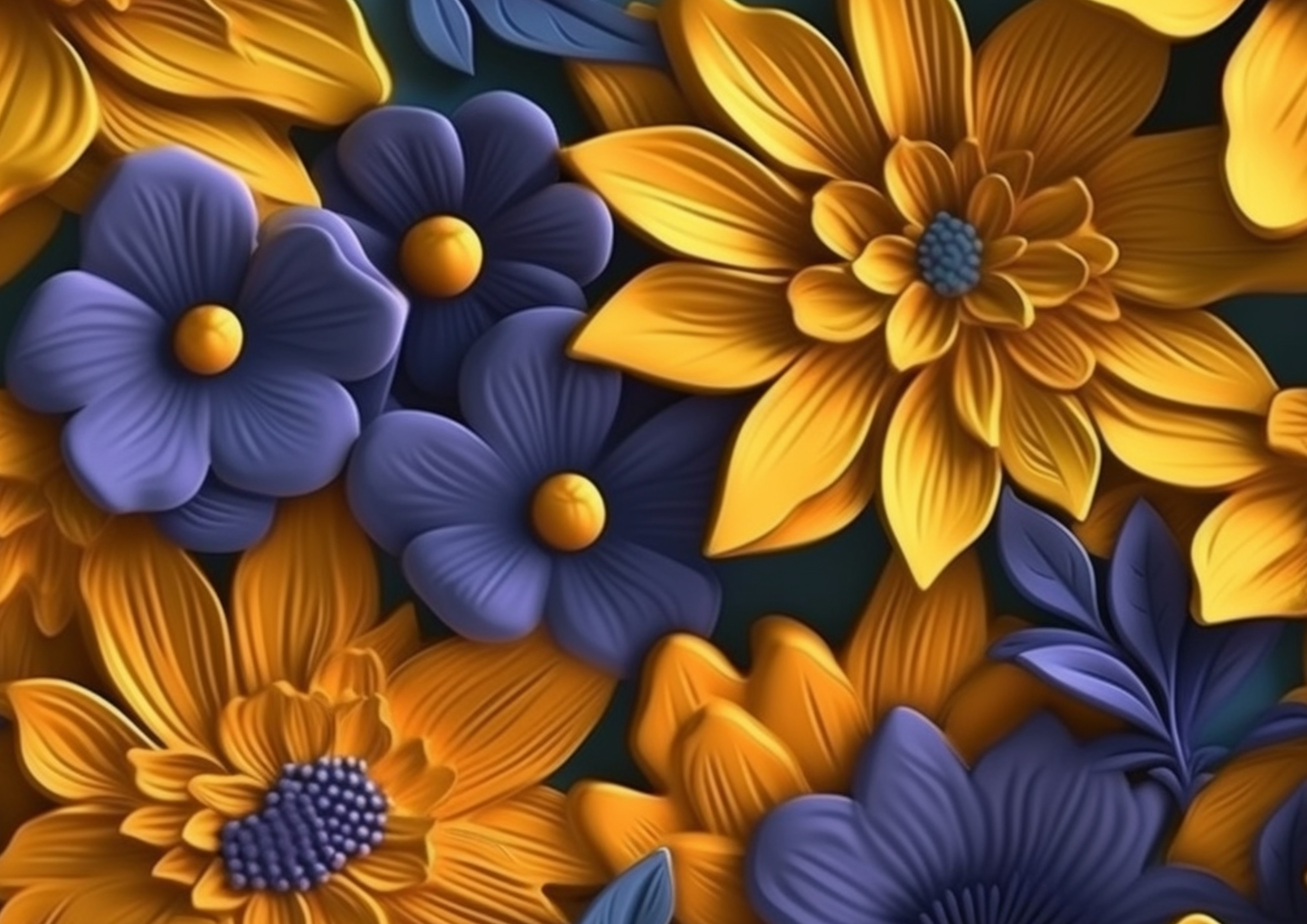 Deko Fondant  Blumen