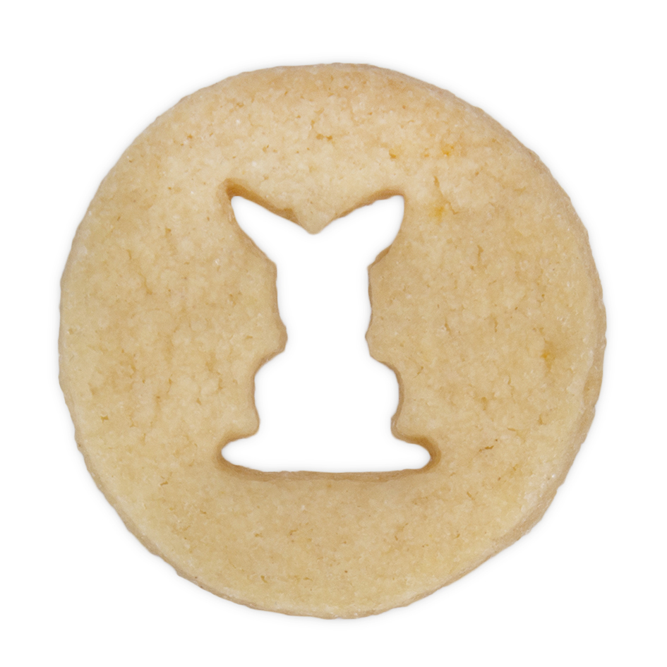 Ausstecher Hase in Ring Mini | 3 cm