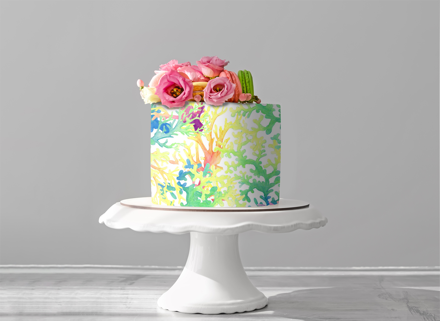 Deko Fondant Korallen