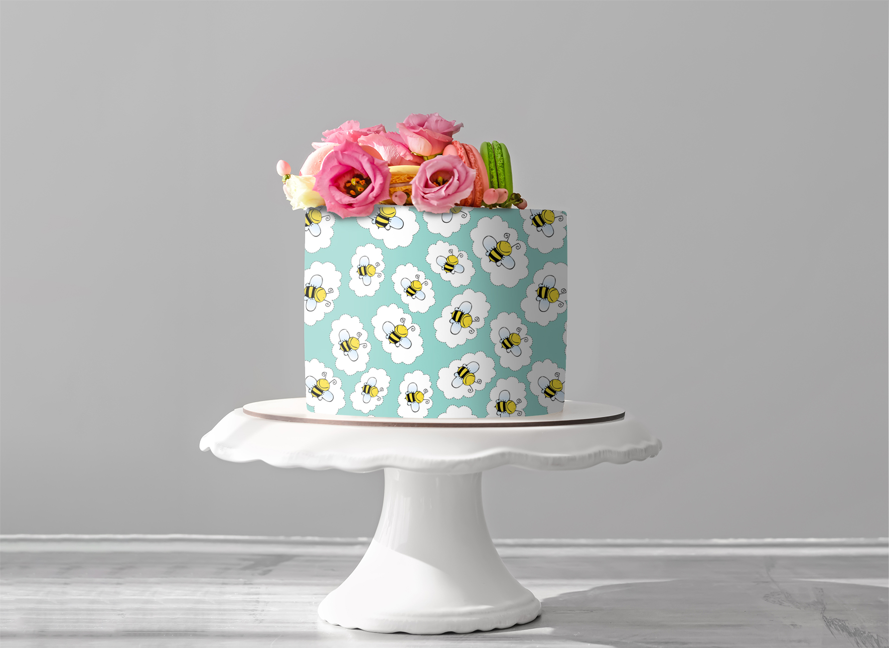 Deko Fondant Biene