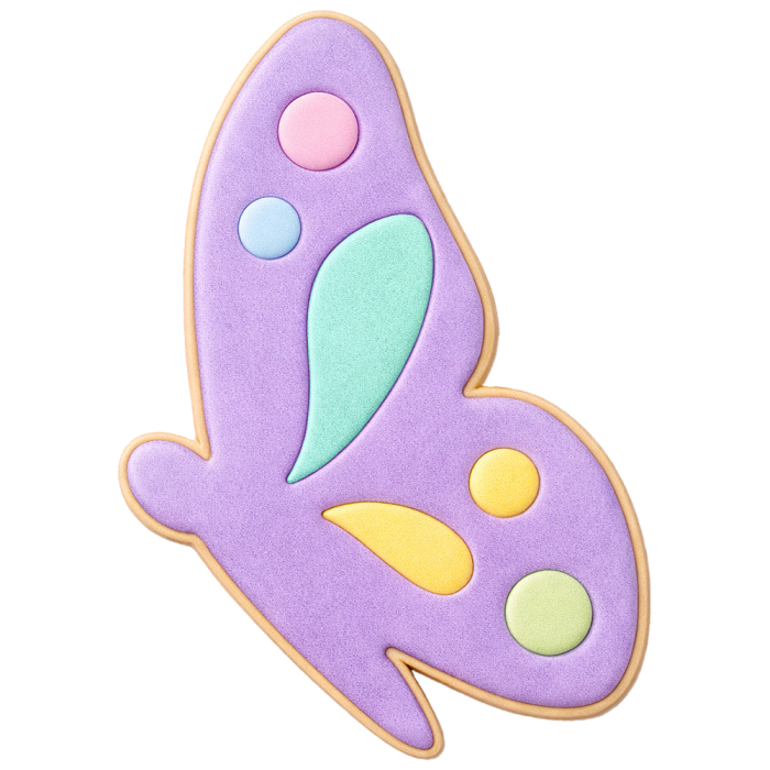Birkmann Ausstechform Schmetterling 6 cm – Keksausstecher Edelstahl mit Prägung