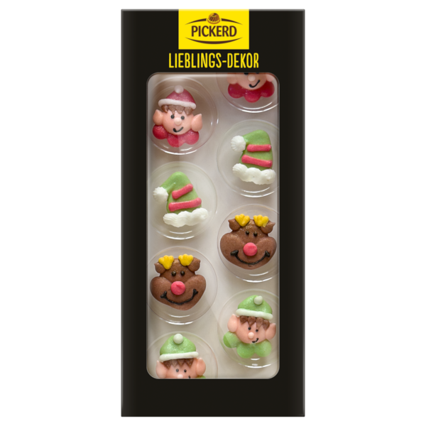 Zucker-Aufleger Wichtel – 8 Stück