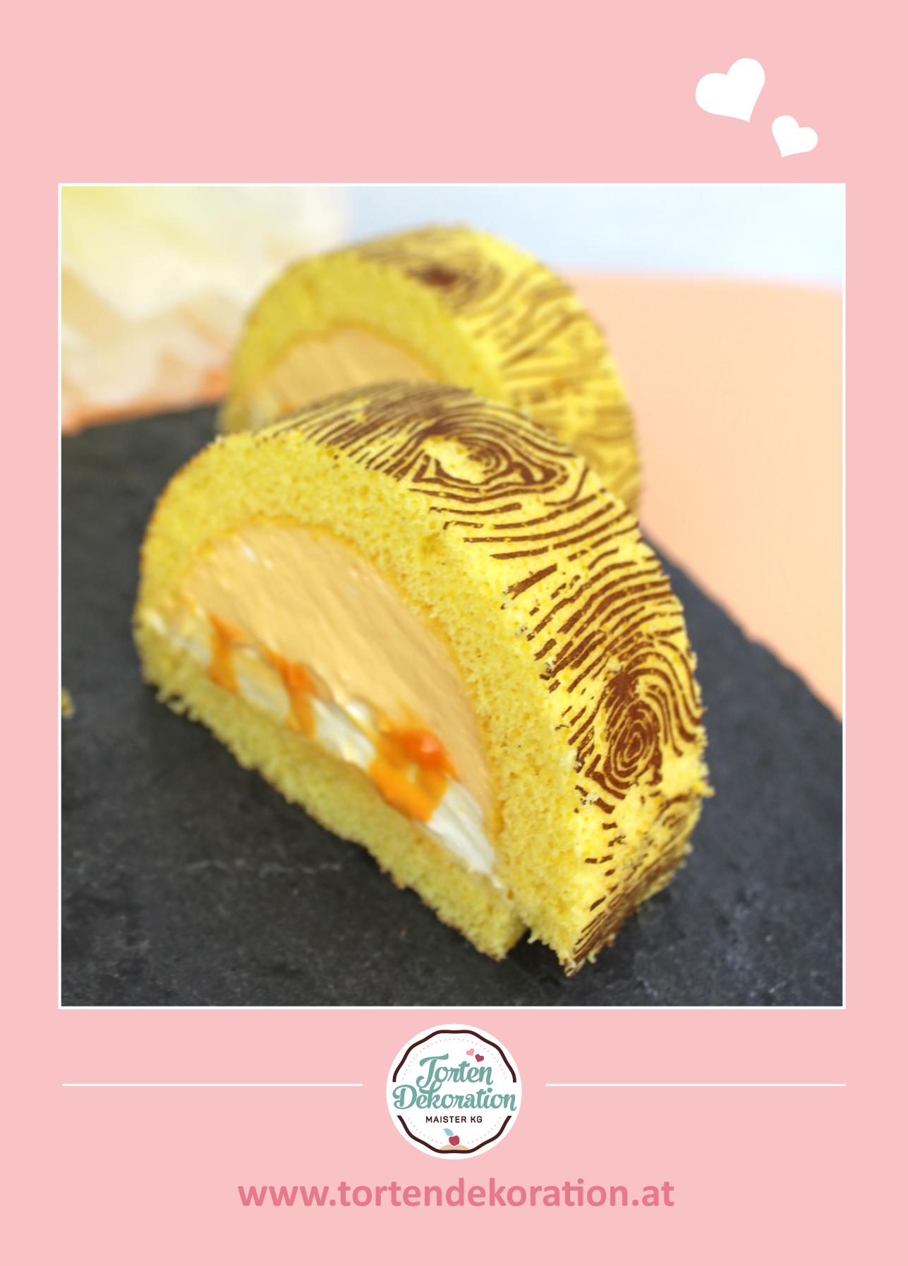 Rezeptkarte Orangenbaumstamm