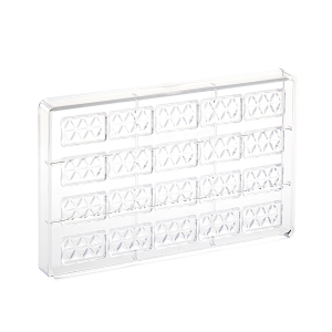 Martellato Edelstein – Polycarbonat Gussform für Schokoladentafeln 21MA6002