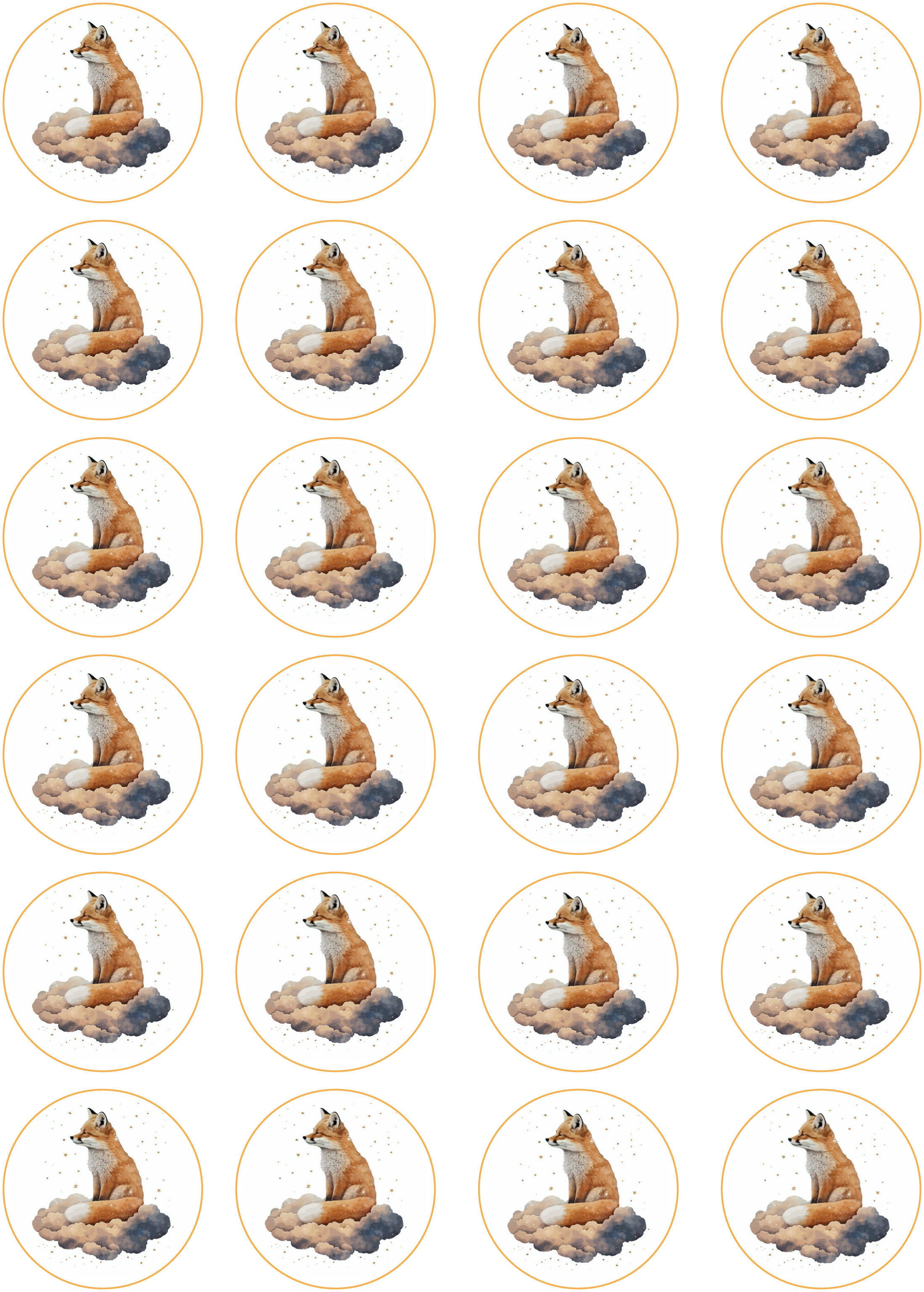 Muffinaufleger Fuchs