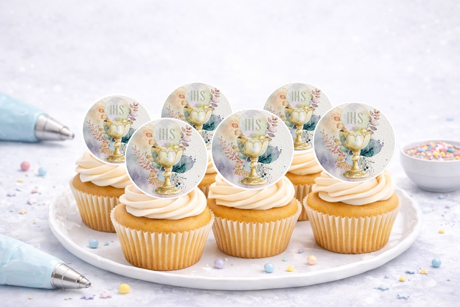Muffinaufleger Erstkommunion