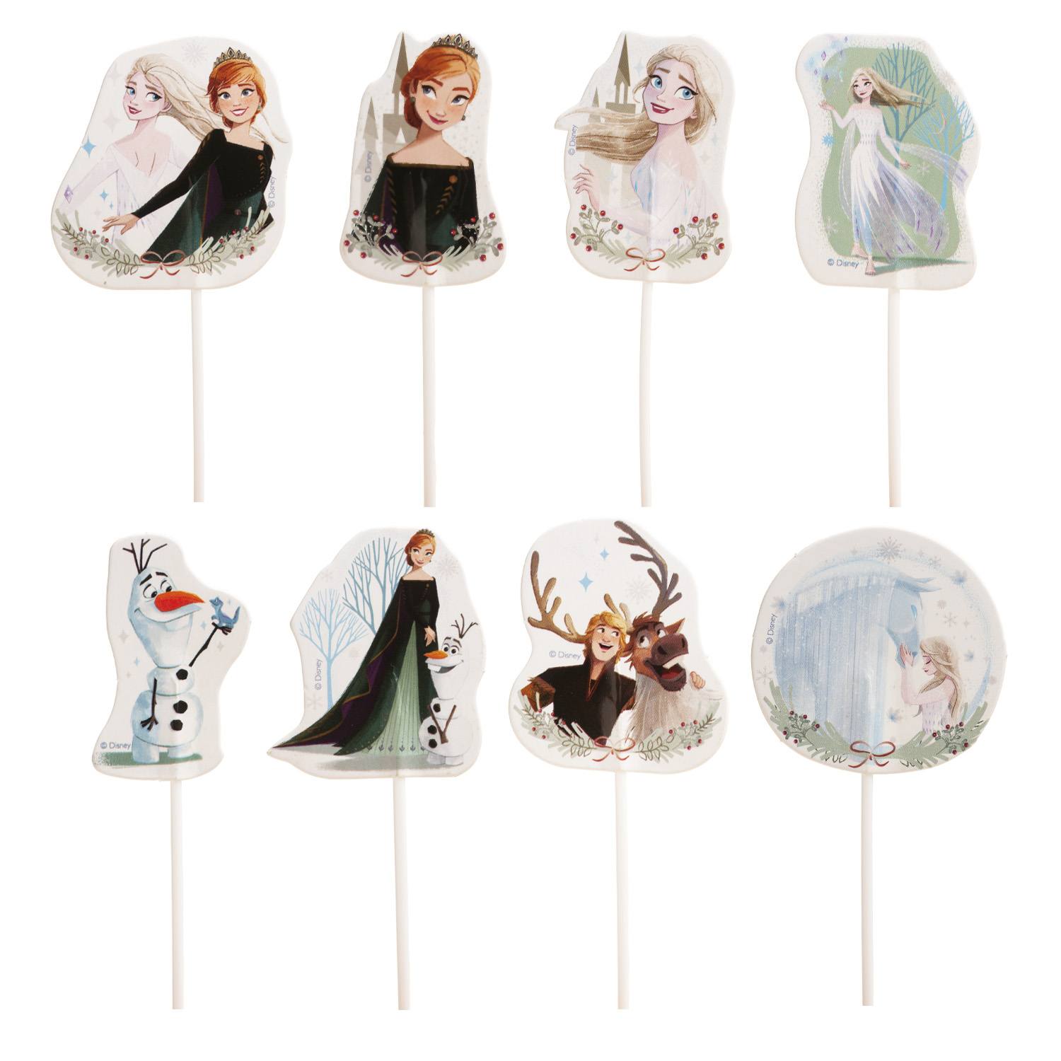 Frozen Dekoset Caketopper Eiskönigin Elsa