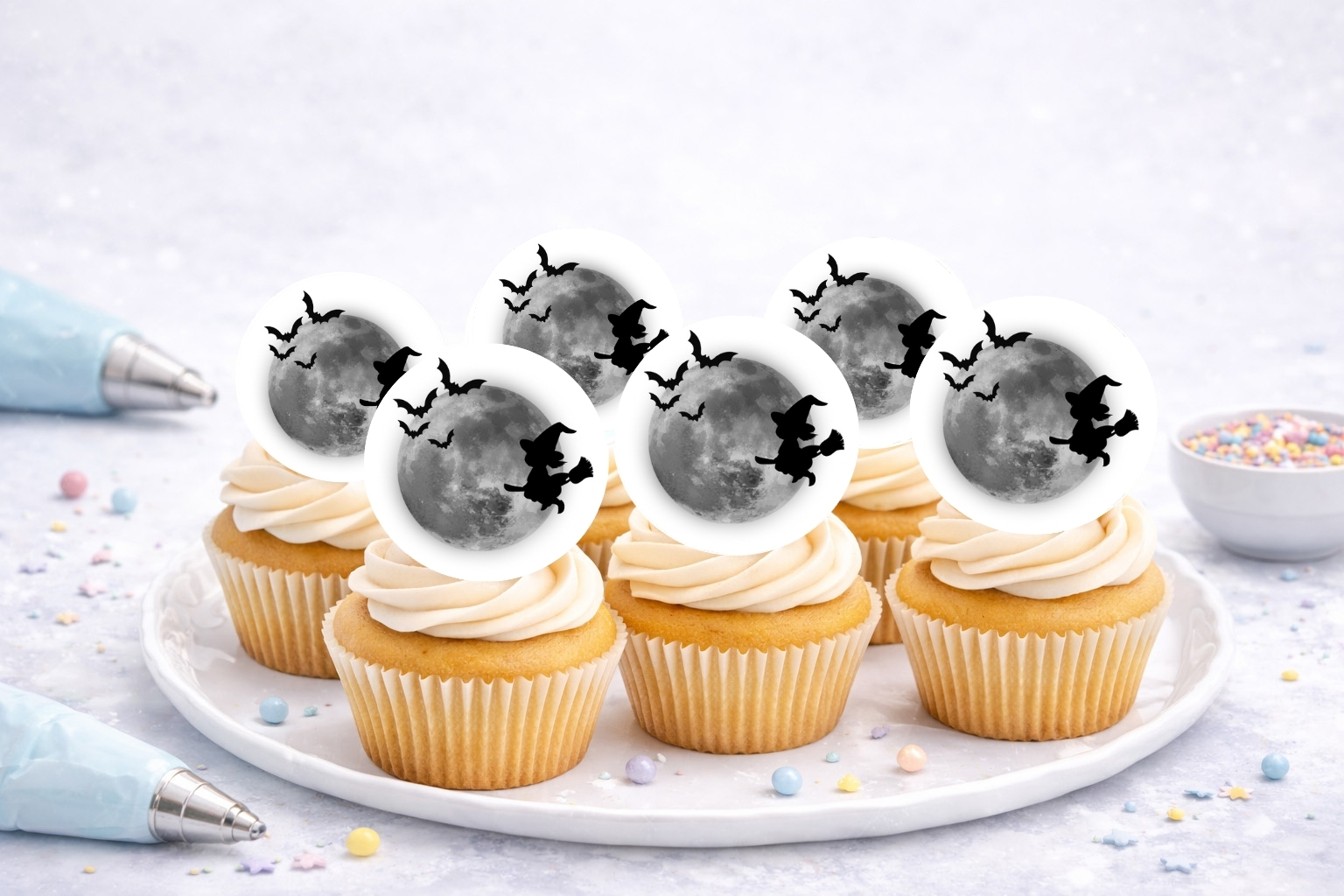 Muffinaufleger Halloween