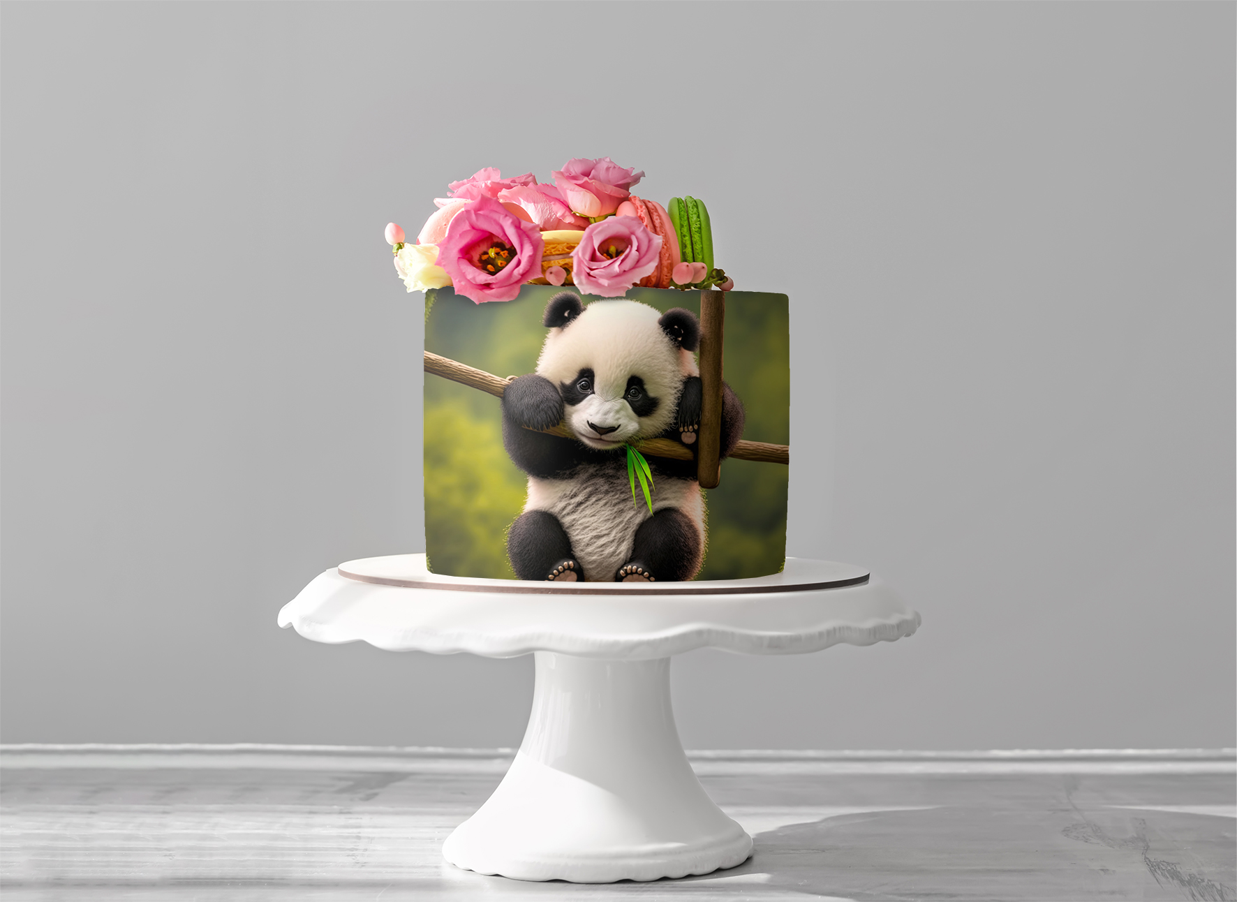 Deko Fondant Panda