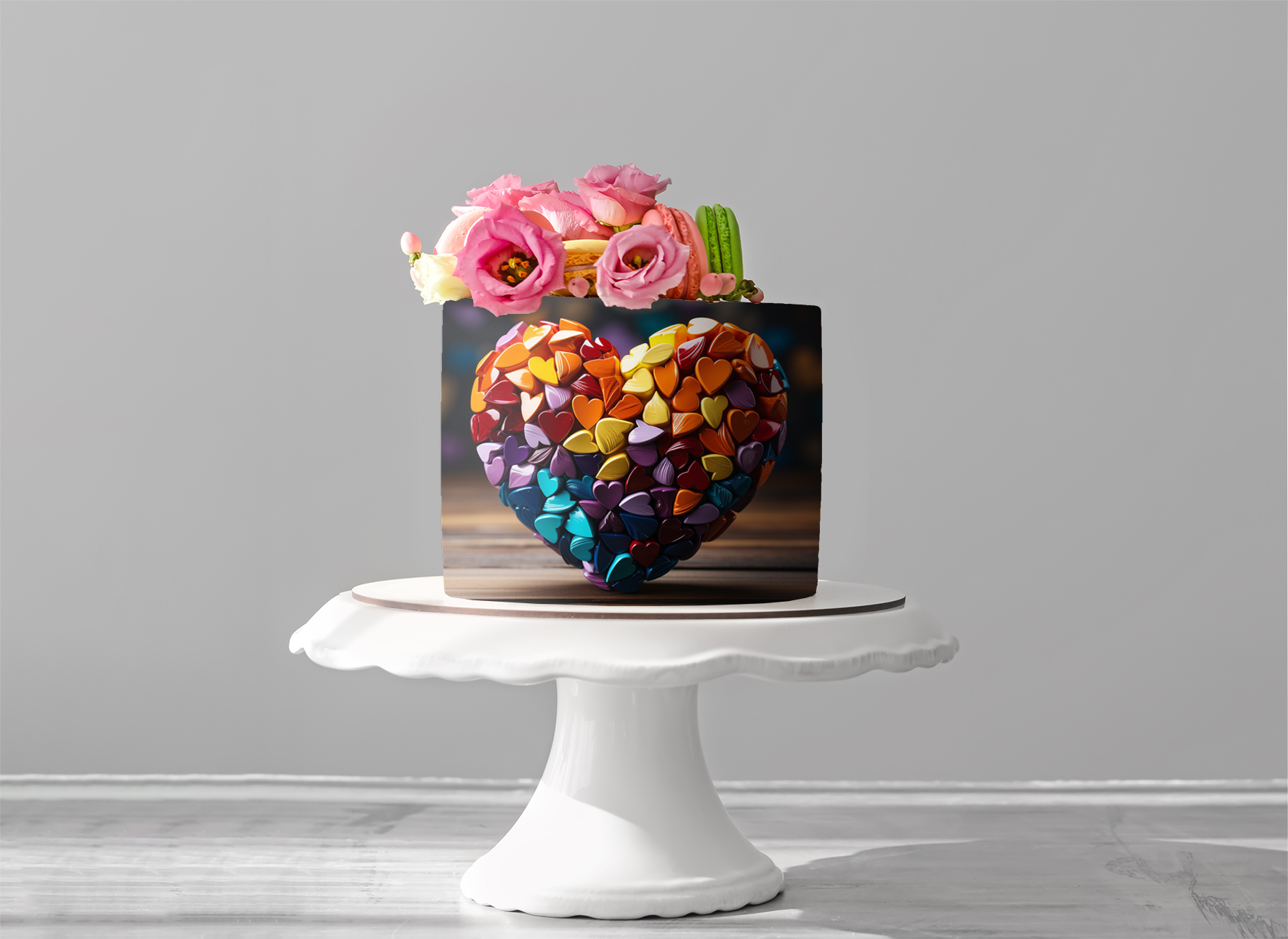 Deko Fondant Herz