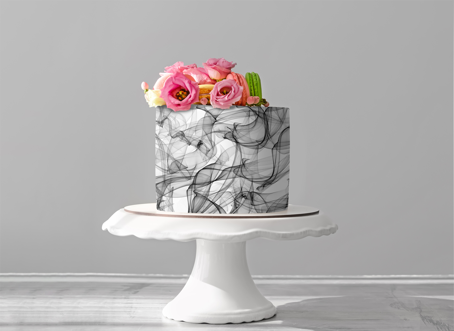 Deko Fondant schwarz