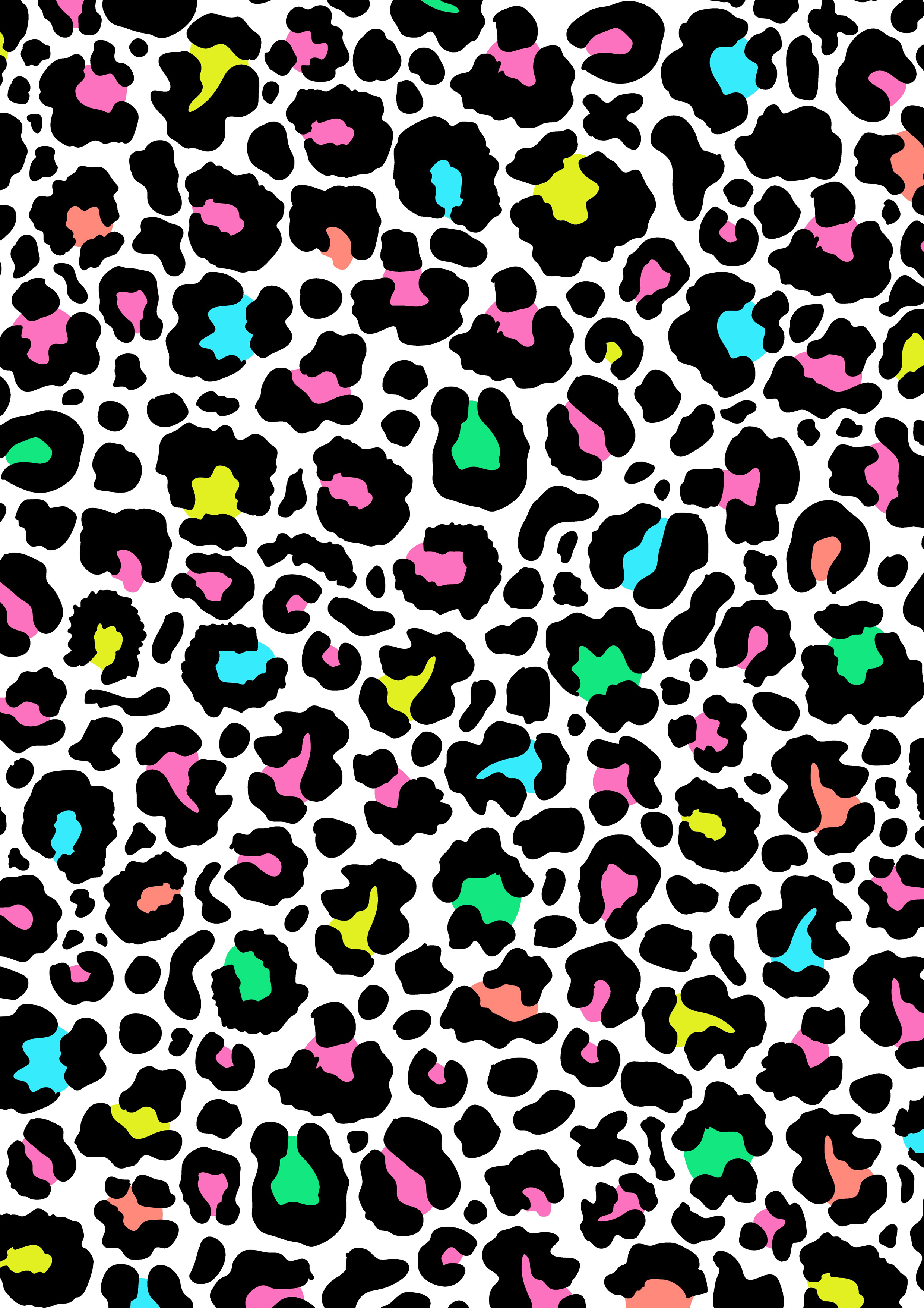 Deko Fondant Leoparden Muster