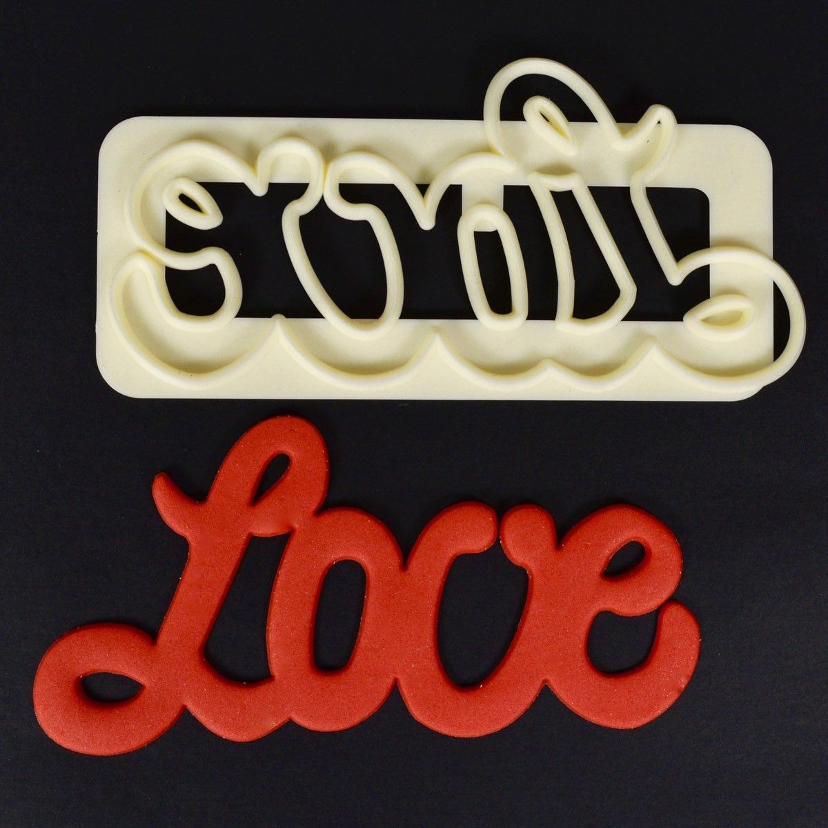 Ausstecher LOVE