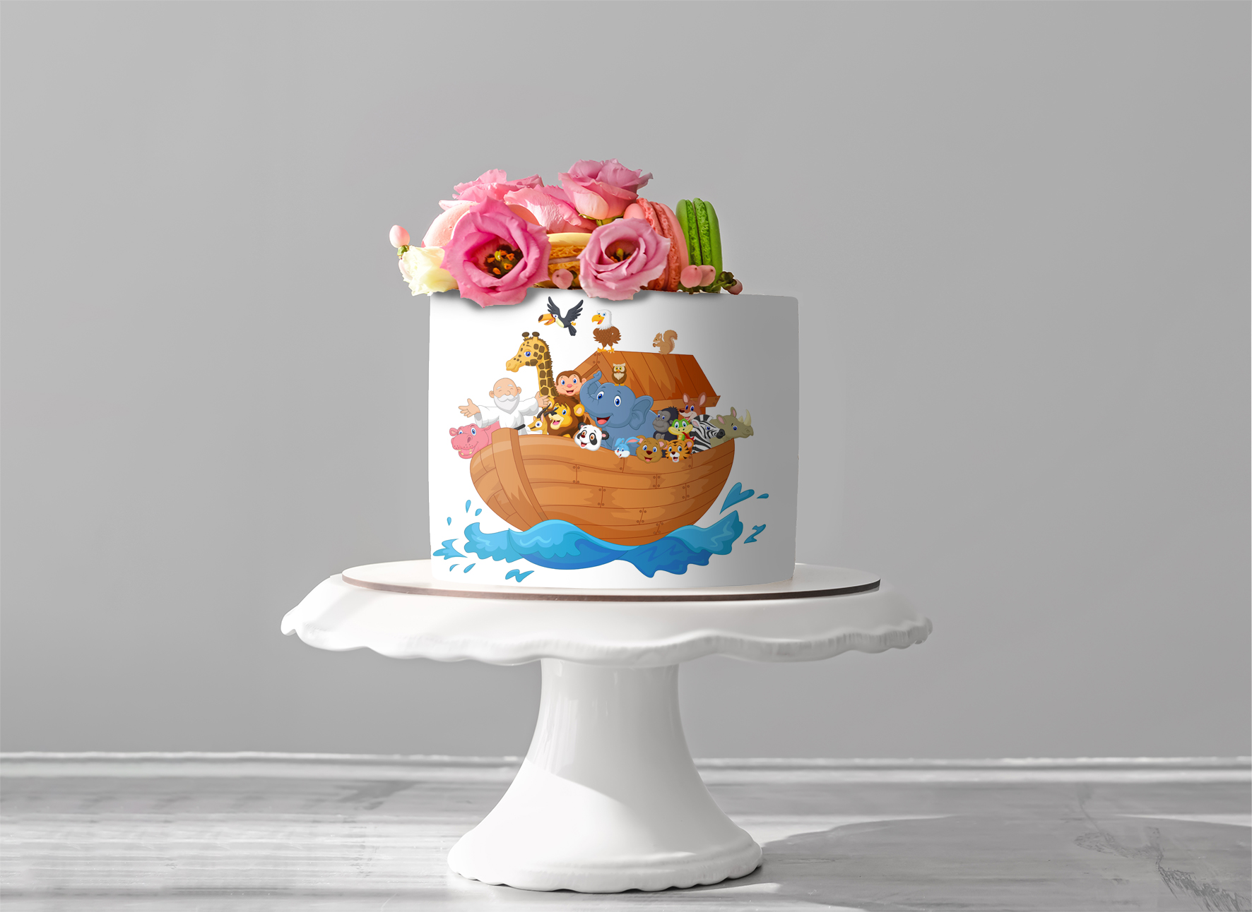 Deko Fondant  Arche Noah