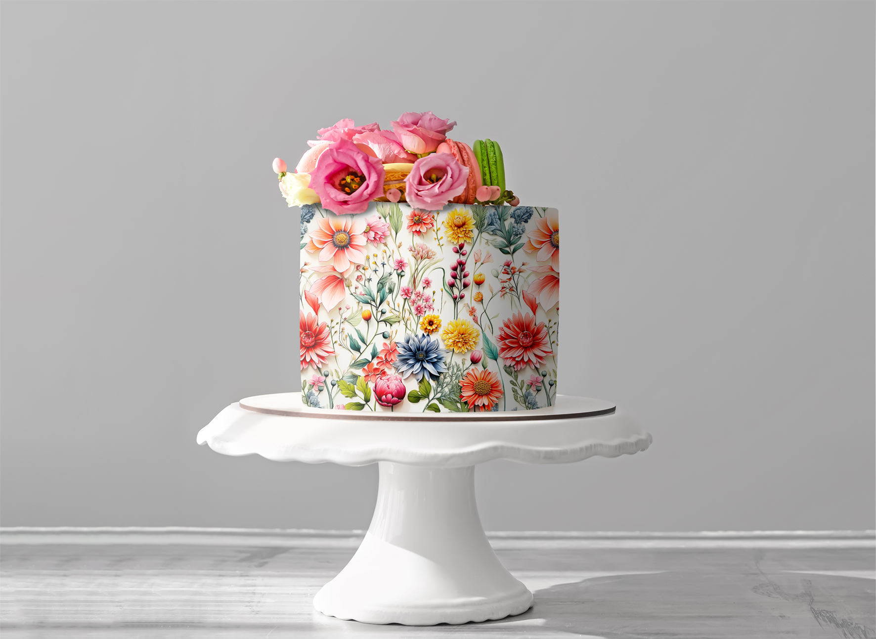 Wafer Paper / Oblatenpapier  Blumen