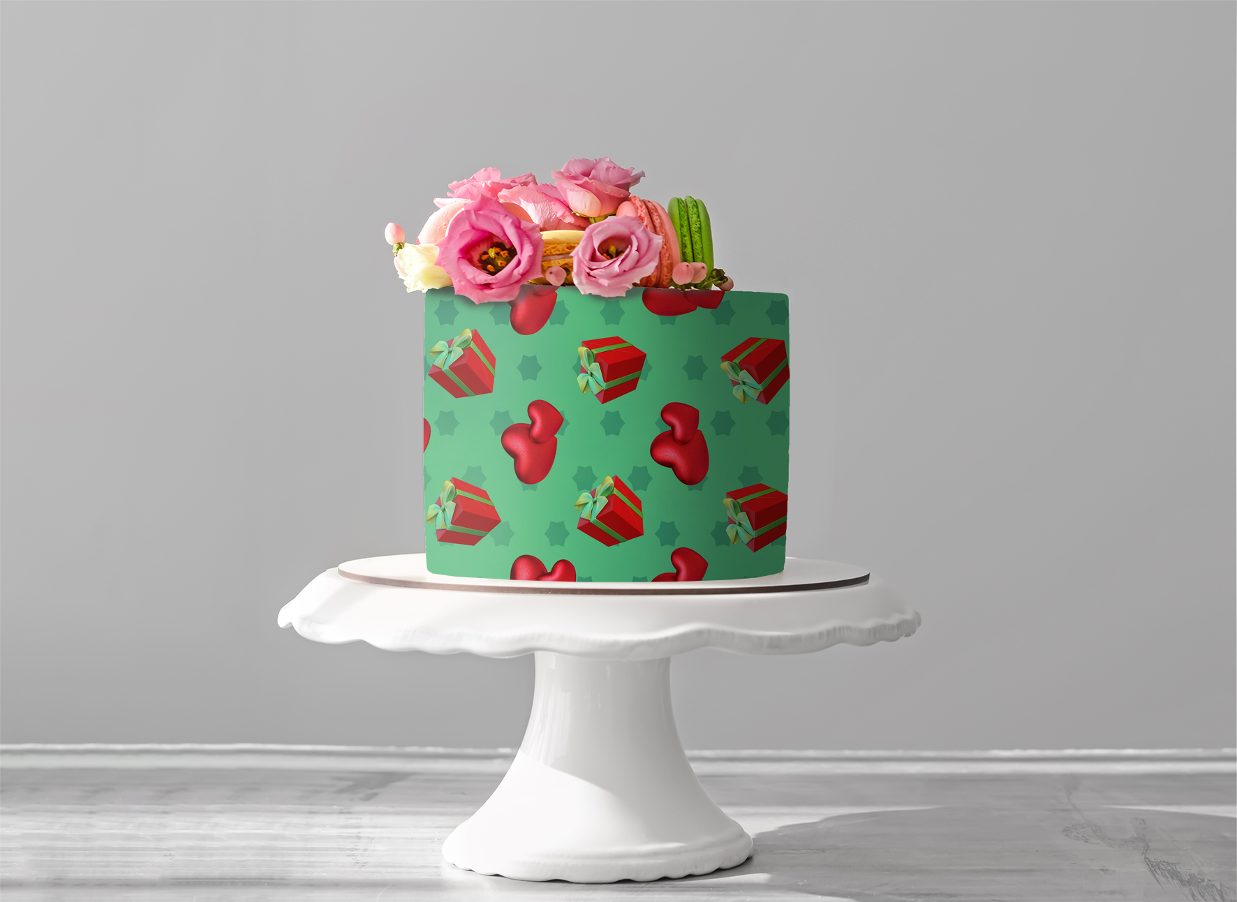 Deko Fondant Weihnachten