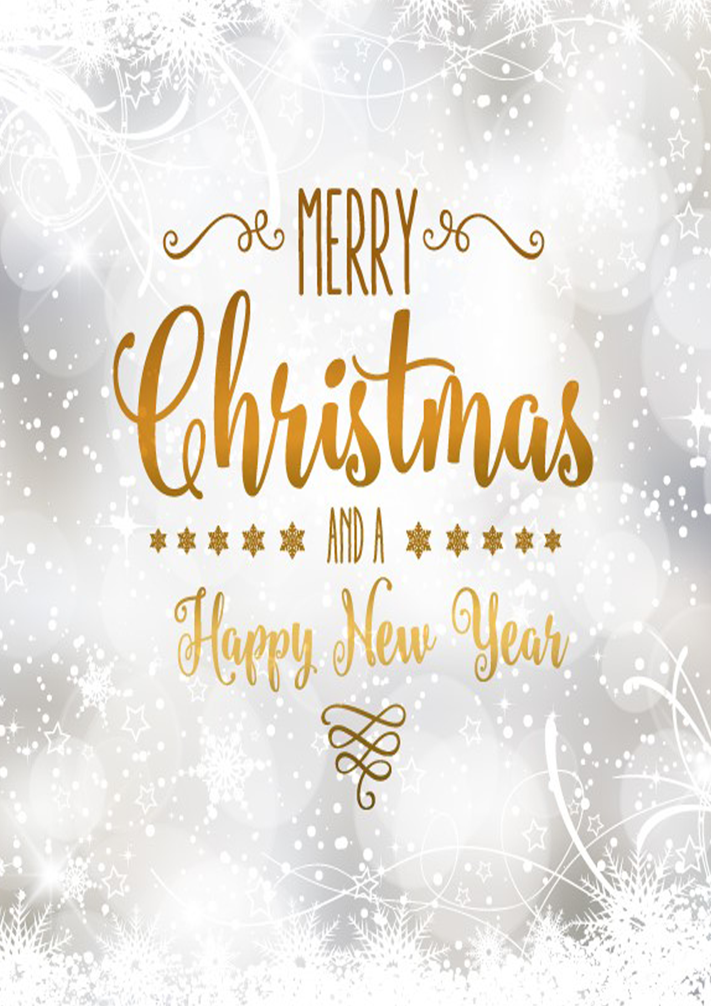 Rouladendekor Merry Christmas