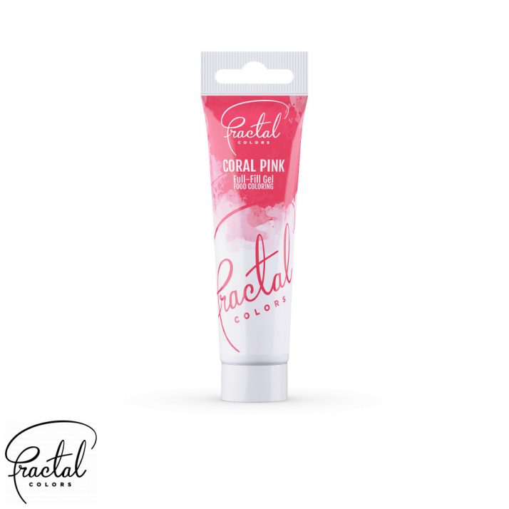 Gelfarbe coral pink rosa