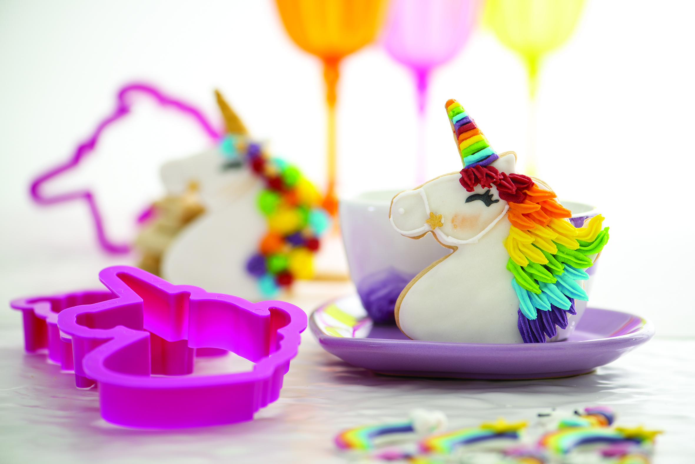 Ausstecher Einhorn