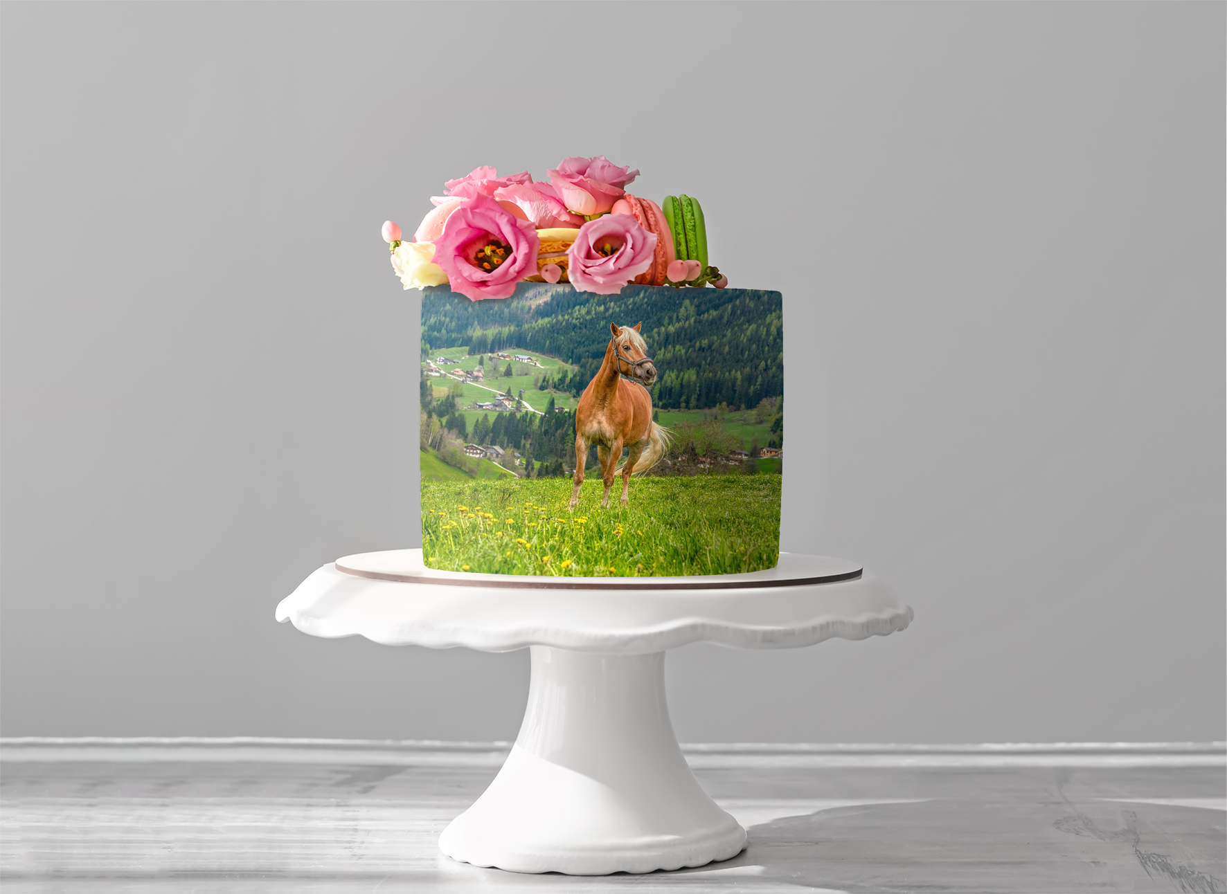 Deko Fondant Pferd