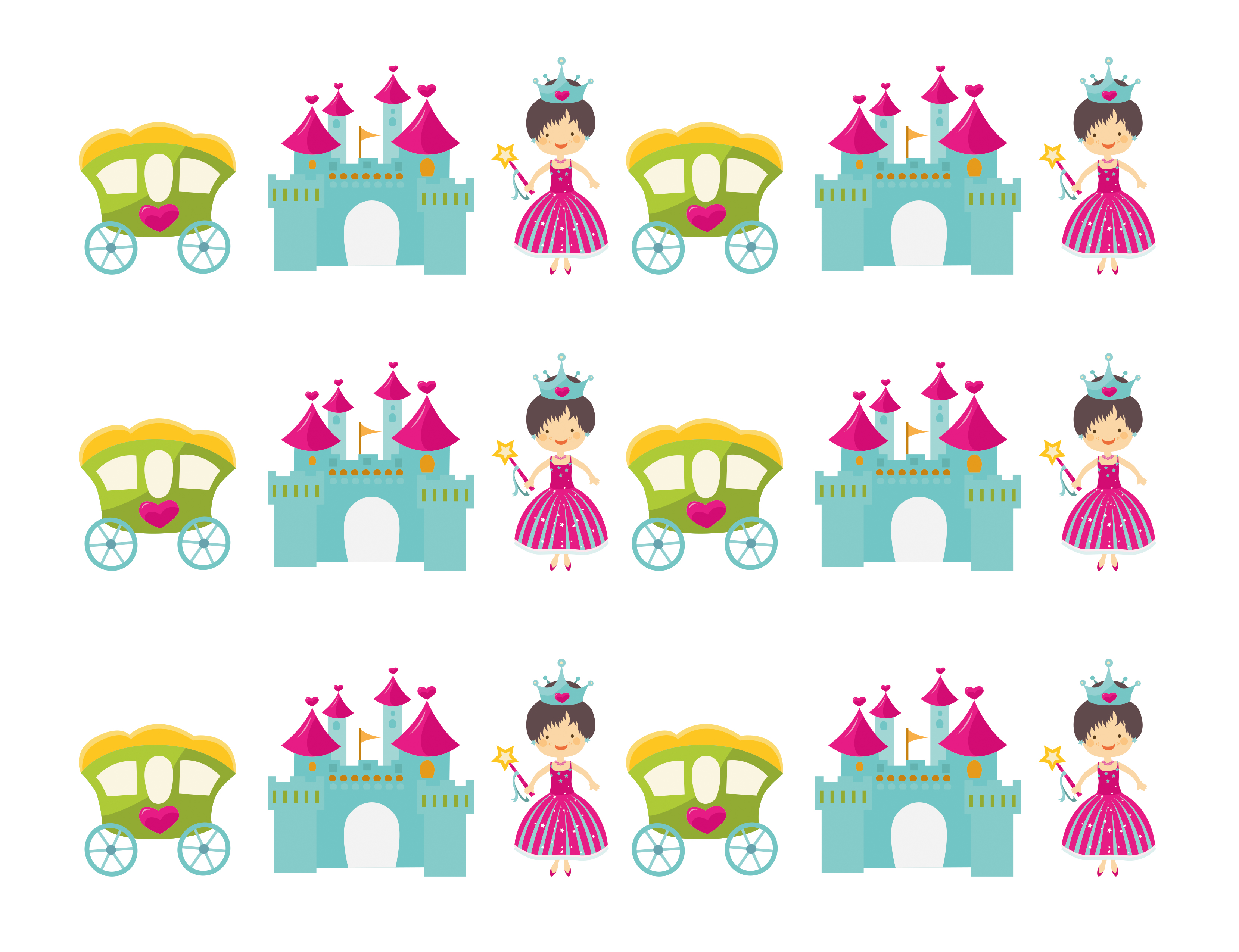 Tortenband Prinzessin