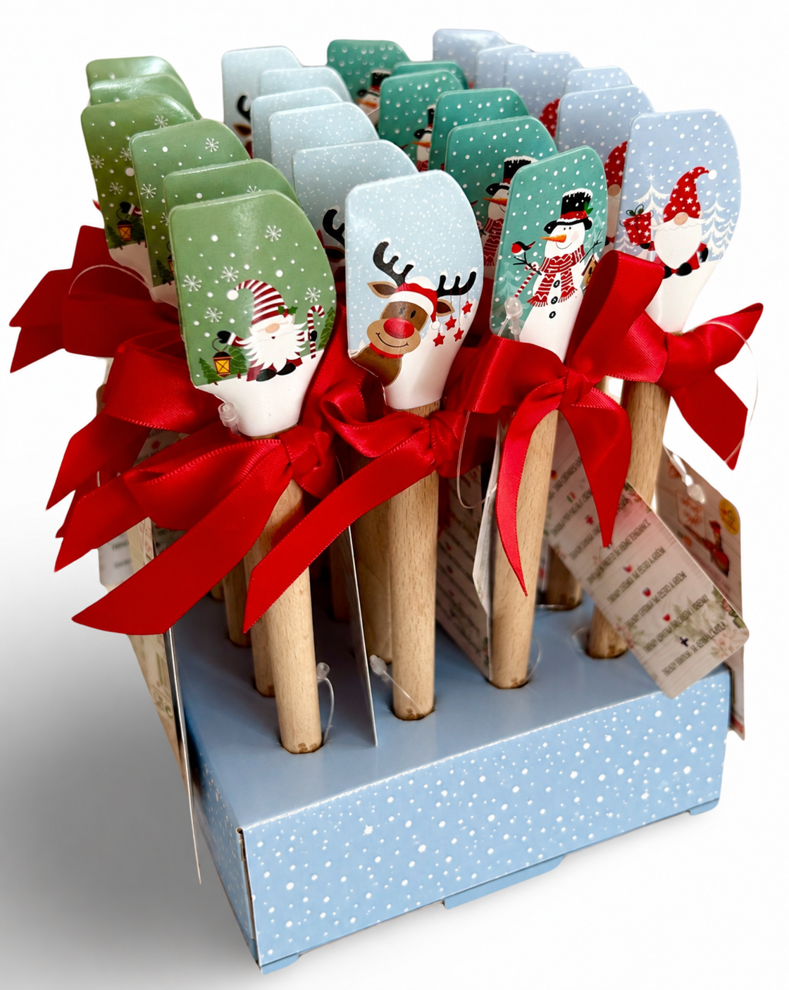 Mini-Teigschaber Weihnachten 20 cm – Motiv zufällig