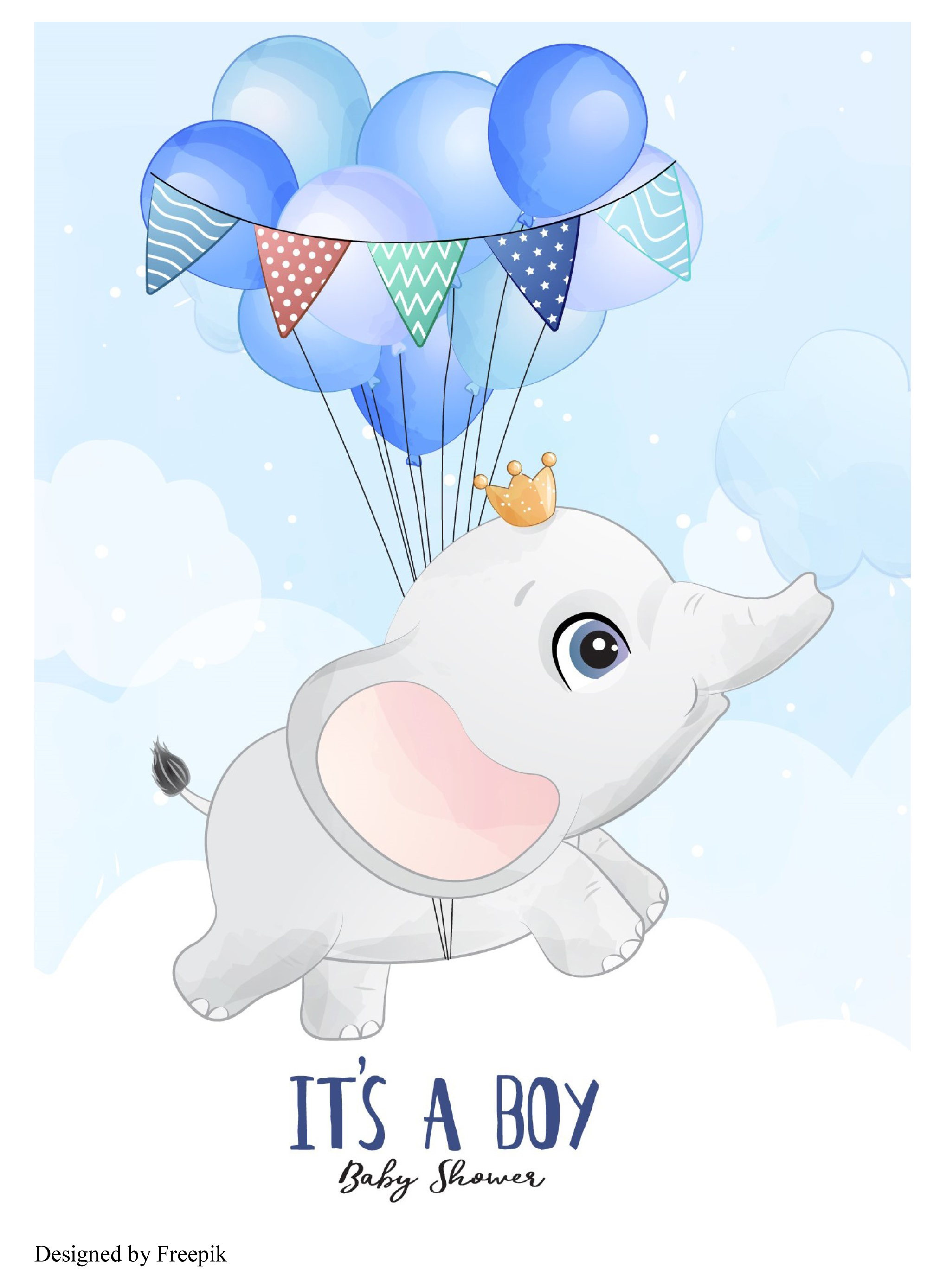 Tortenaufleger It's a Boy