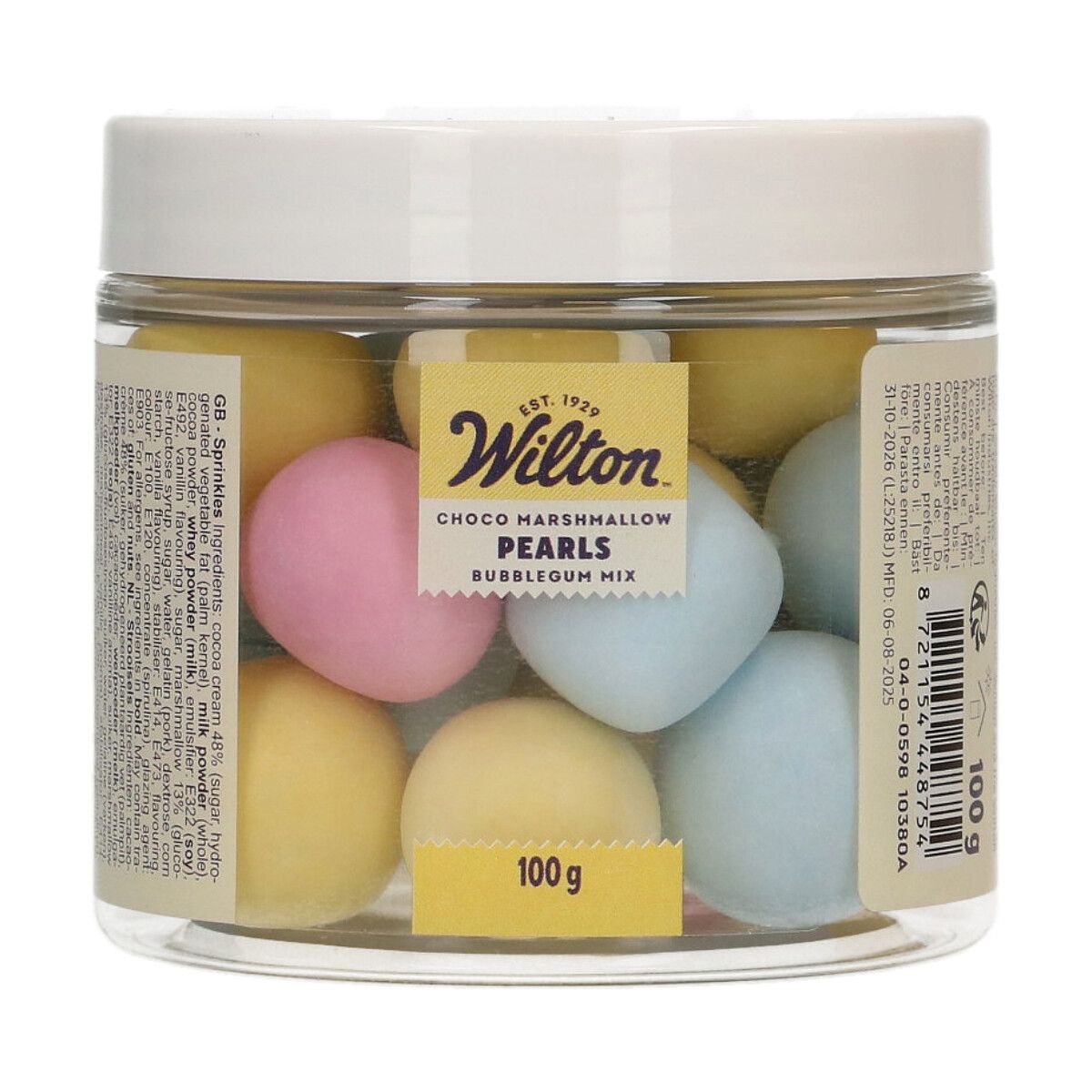 Schoko Marshmallow Perlen Bubblegum Mix