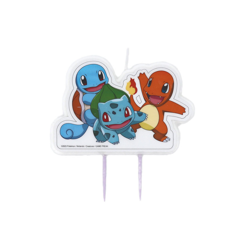 Pokémon Kerze 2D – Geburtstagskerze für Kinder