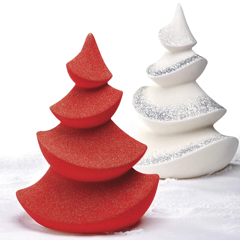 Pavoni KT136 Wave Schokoladenform – Moderner Weihnachtsbaum aus Schokolade