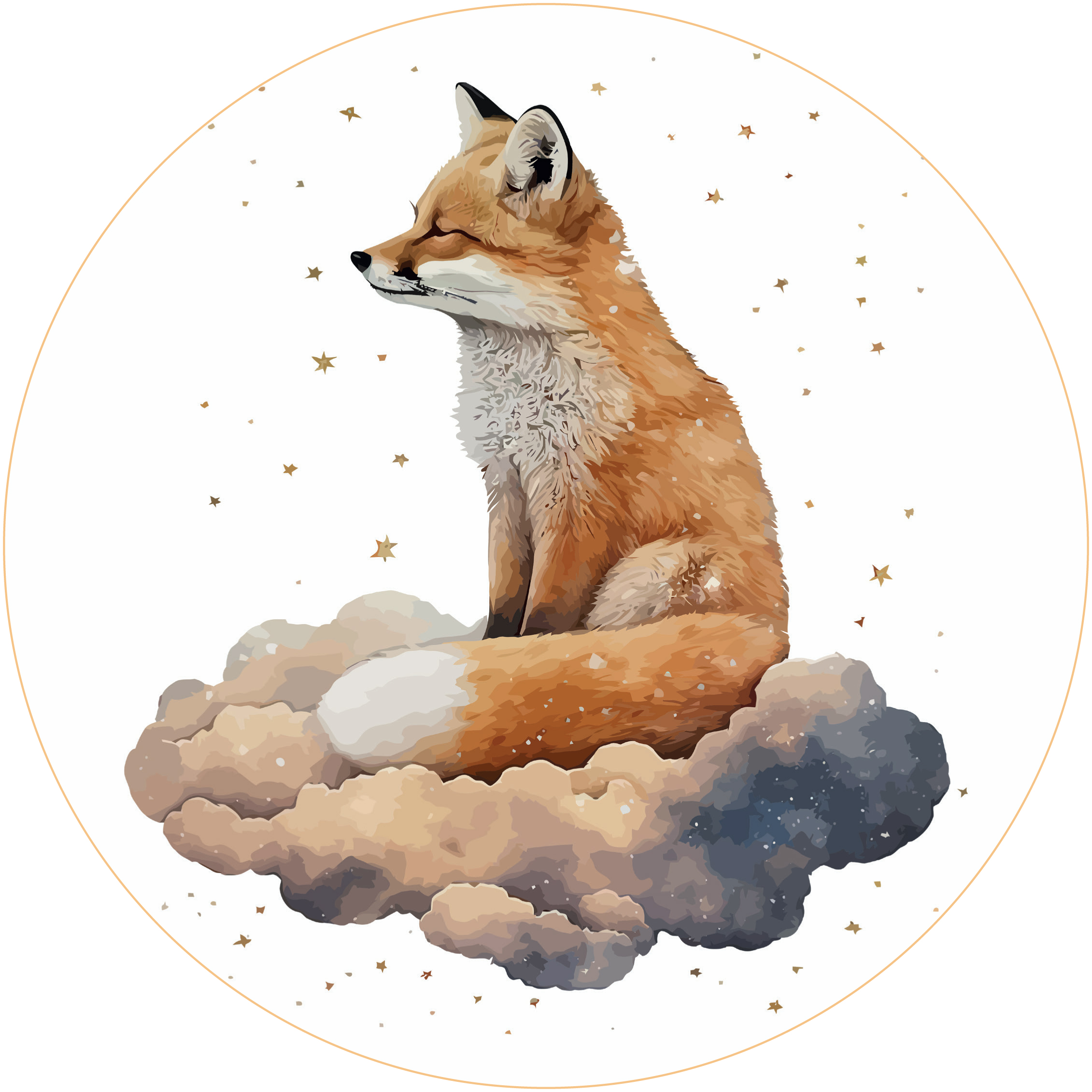 Tortenaufleger Fuchs