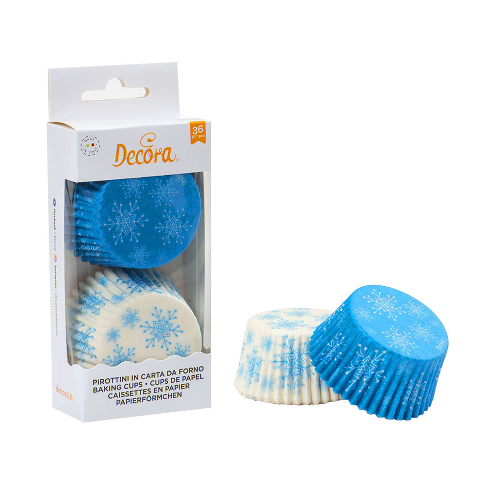 Muffinförmchen Frozen Star – 36 Stück