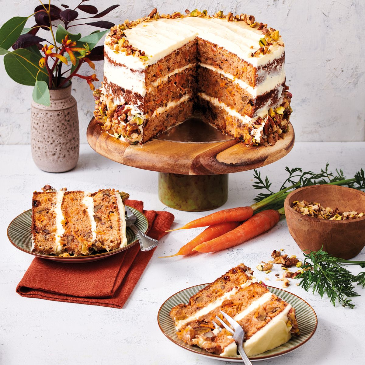 Backmischung für Karotten Torte