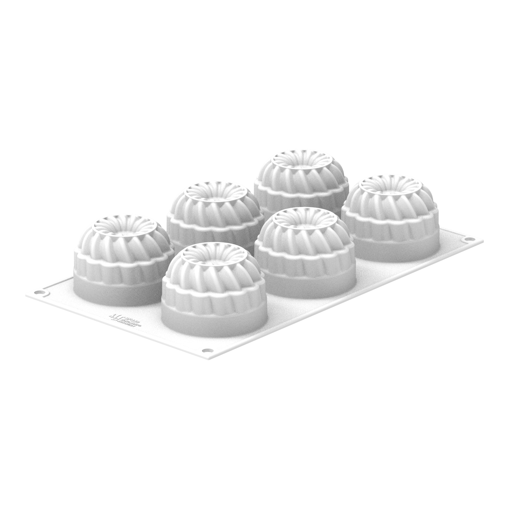 Silikonform PLEINCOEUR ROUND 142 – runde Form für moderne Mini-Törtchen