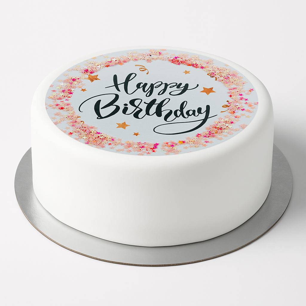 Tortenaufleger Geburtstag