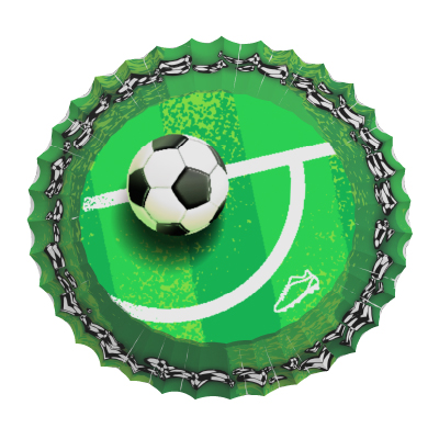 Muffinförmchen Fußball